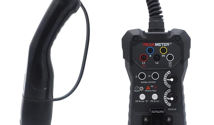 Test de l'adaptateur EVSE avec prise schuko et LED intégrée