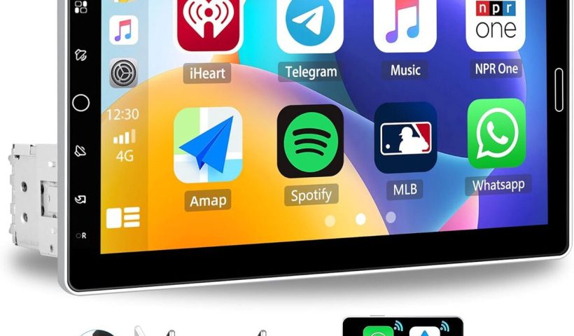 Test de l'autoradio CAMECHO : écran 10.1" CarPlay sans fil