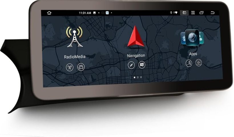 Test de l'autoradio Erisin 12, 3 pouces Android 13 pour Mercedes-Benz C-Class