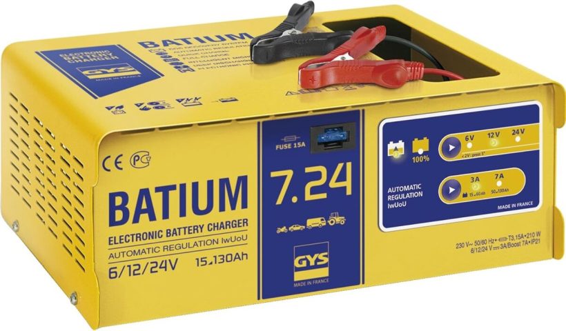 Test du chargeur de batterie GYS Batium 7.24