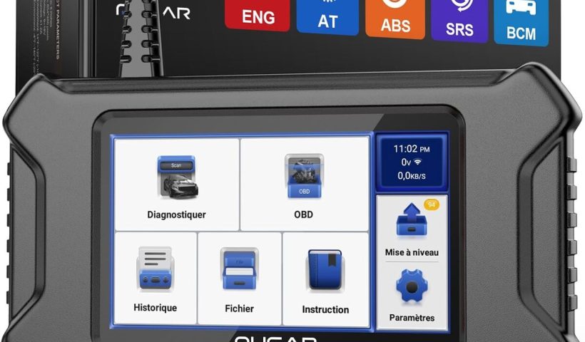 Test du scanner auto Mucar CS5 : performance et mise à jour à vie