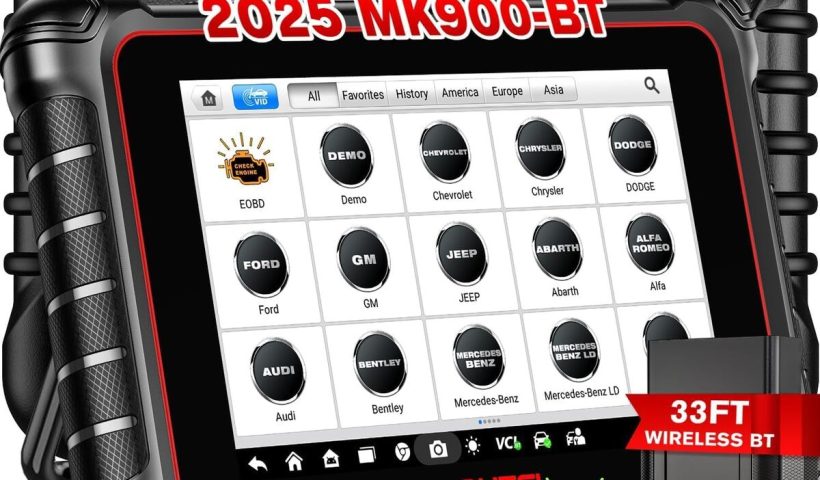 Test Autel MaxiCOM MK900BT : valise diagnostic auto ultra complète