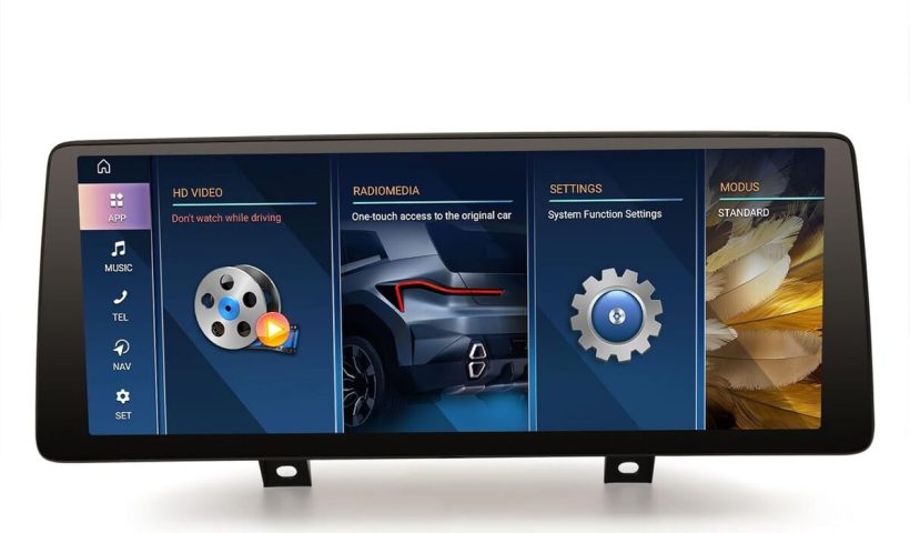 Test autoradio 12, 3" 2K Qualcomm pour BMW F20-23