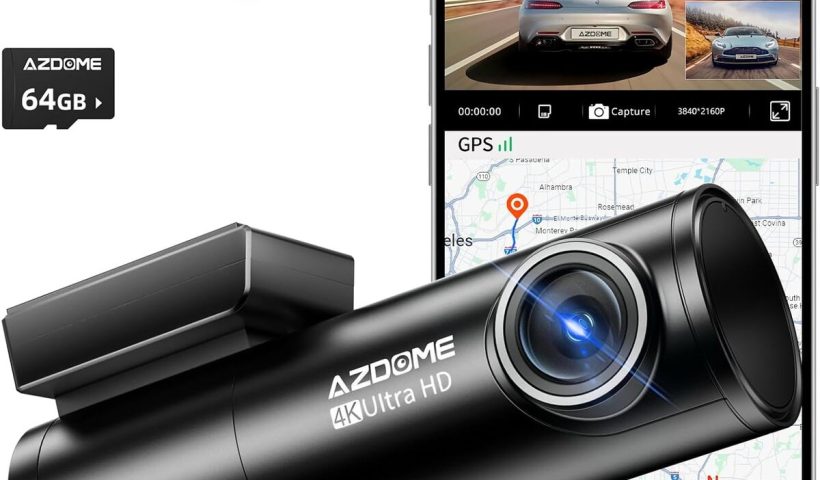Test de la dashcam 4K AZDOME : performance et technologie embarquée