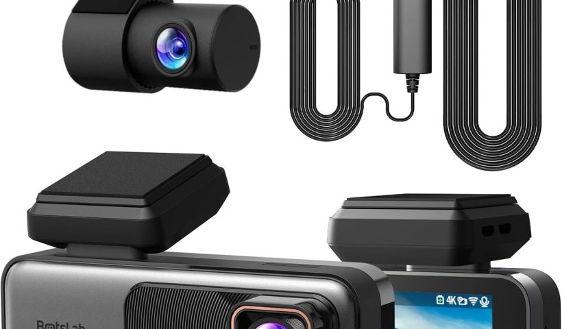 Test de la dashcam BOTSLAB 4K+2K avec WiFi et GPS