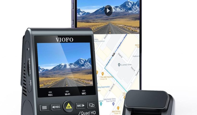 Test de la dashcam Viofo A129 Plus Duo : double caméra 2K avec surveillance 48h