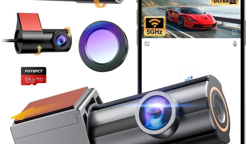 Test de la dashcam voiture 4K de Dashcam