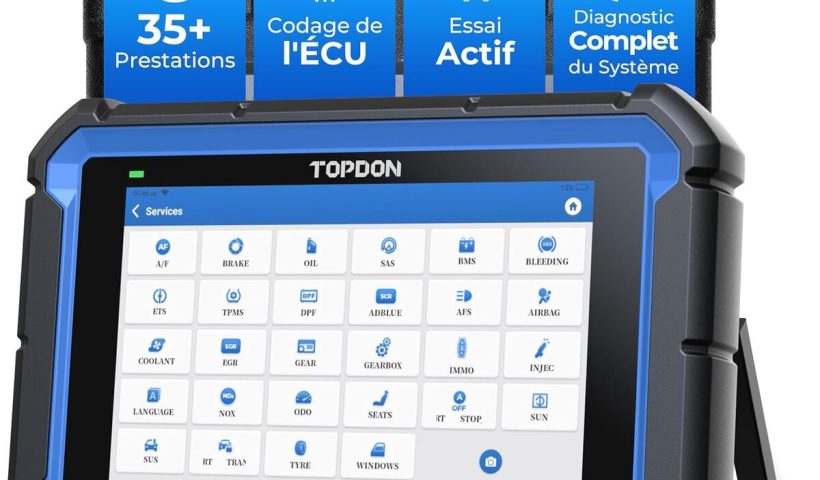 Test de la valise diagnostic auto TOPDON ArtiDiag Pro : performance complète et codage ECU