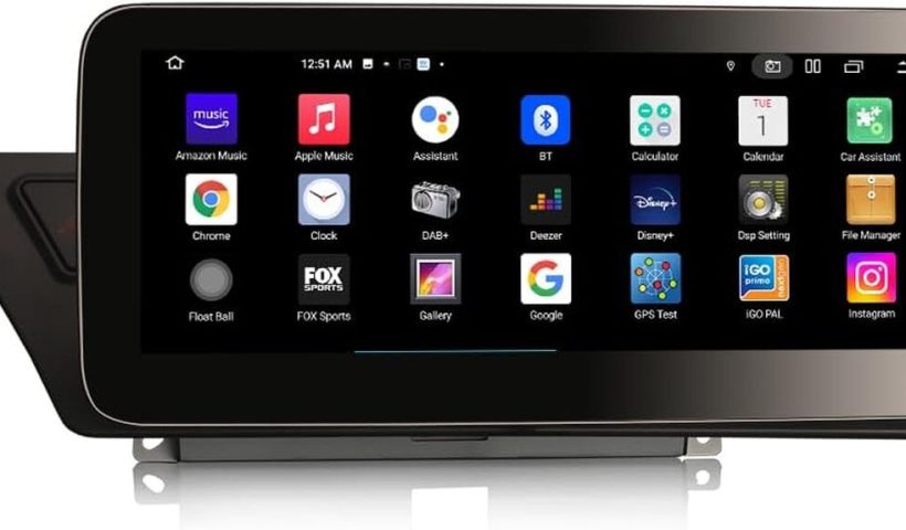 Test de l'autoradio Android 13 10, 25 pouces pour Audi A4/A5 : fonctionnalités complètes et connectivité