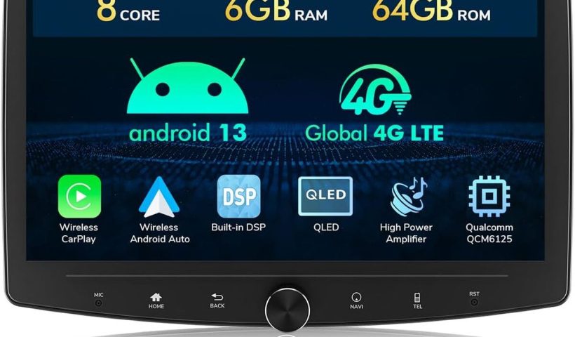 Test de l'autoradio Eonon UA13SK : android 13, 10, 1 pouces avec CarPlay et Android Auto