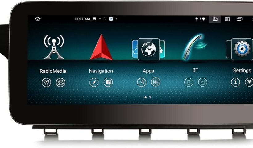 Test de l'autoradio Erisin pour Mercedes-Benz GLK X204 : puissance et connectivité