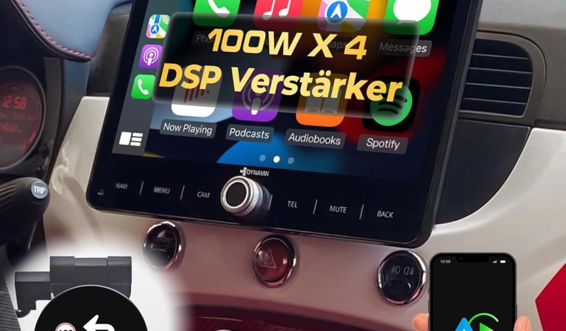 Test de l'autoradio GPS 9 pouces DYNAVIN D9-FT500 pour Fiat 500