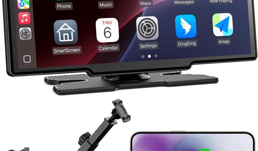 Test de l'autoradio sans fil 8, 1'' avec caméra de recul