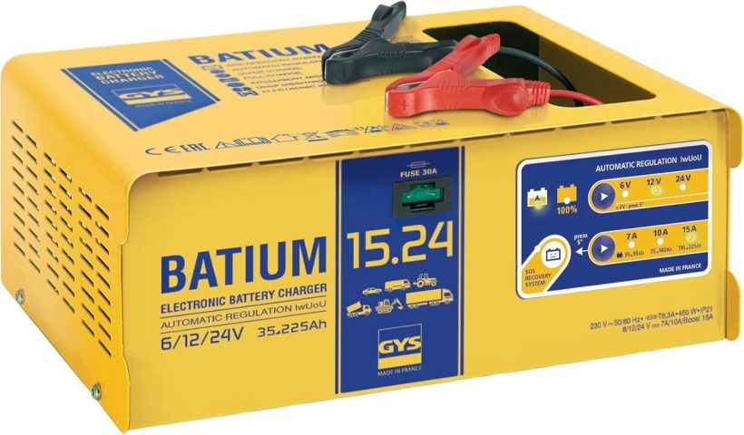 Test du chargeur de batterie GYS Batium 15/24 automatique