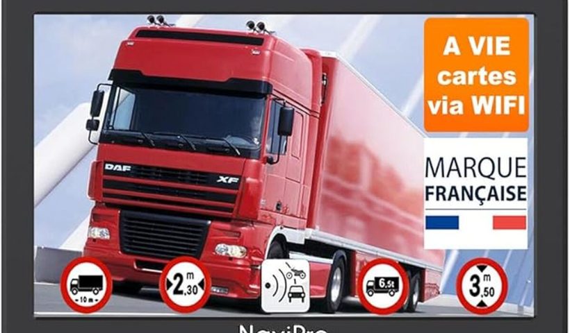 Test du GPS NaviPro DVR 9 Pouces : le compagnon des poids lourds