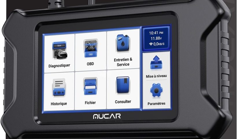 Test du mucar CS6 : valise diagnostic auto complète