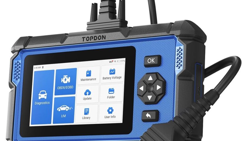 Test du scanner OBD2 TOPDON ArtiDiag600 Elite : diagnostic auto complet
