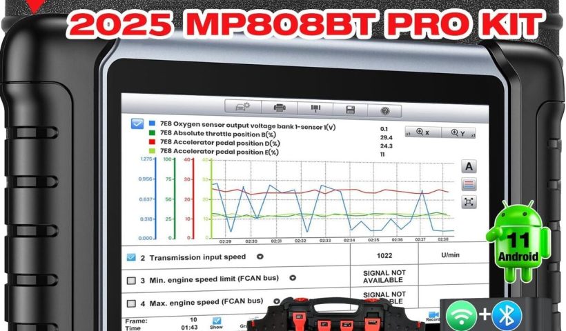 Test Autel MaxiPRO MP808BT Pro Kit : diagnostics auto avancés