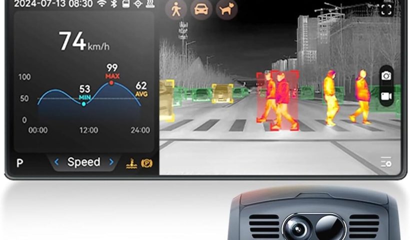 Test : caméra thermique NV300 Max, détection anti-collision à 300 m