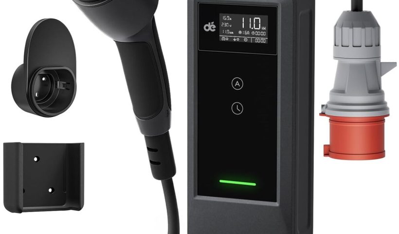 Test : chargeur voiture électrique 11kW 6m triphasé, performance et compatibilité
