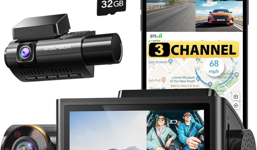 Test : dashcam Wolfbox i07 3 canaux, 4K et GPS