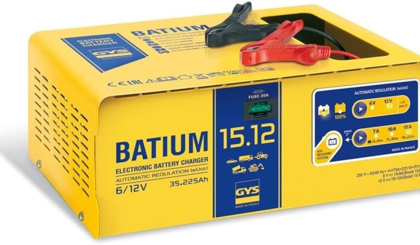 Test du chargeur de batterie GYS Batium 15.12 avec microprocesseur