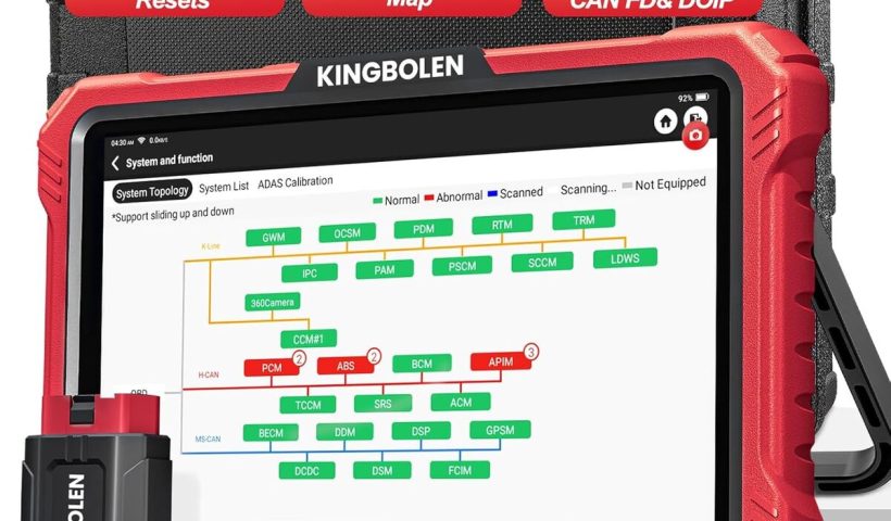 Test : valise diagnostic KINGBOLEN K10 Pro complète
