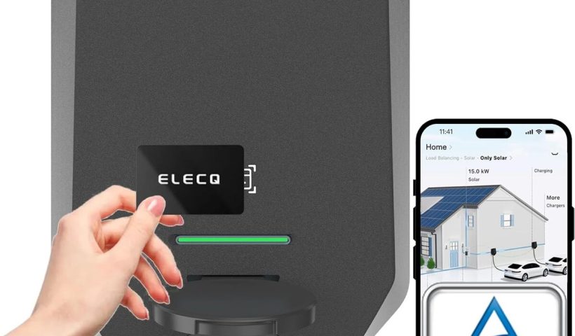 Test : wallbox Elecq 22kW avec app et Wifi pour véhicules électriques