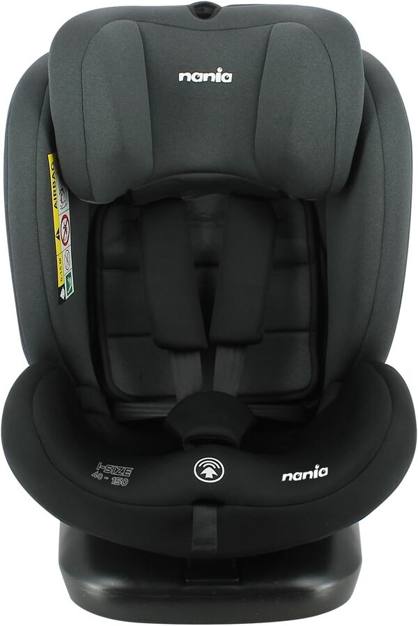 Nania - Siège auto DUNE Pivotant 360° I-Size 40-150 cm - Evolutif dès la naissance jusqu'à 12 ans environ - Groupe 0+/1/2/3 - Fixations isofix - Protections latérales
