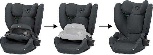 CYBEX PALLAS B2 I-SIZE Cobblestone Grey | dark grey