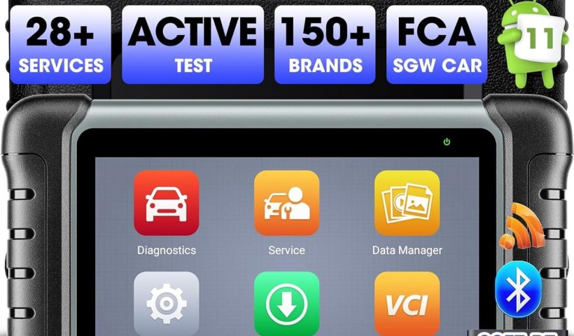 Test : autel MaxiCOM MK808K-BT scanner mis à niveau 2025