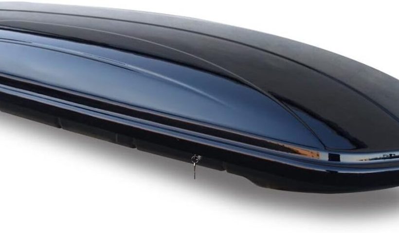 Test : coffre de toit VDPMAA580 verrouillable et barres aluminium pour VW Touran