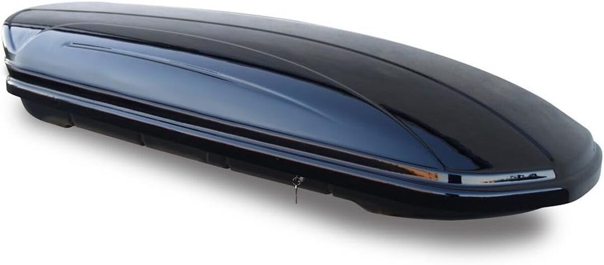 Test : coffre de toit VDPMAA580 verrouillable et barres aluminium pour VW Touran