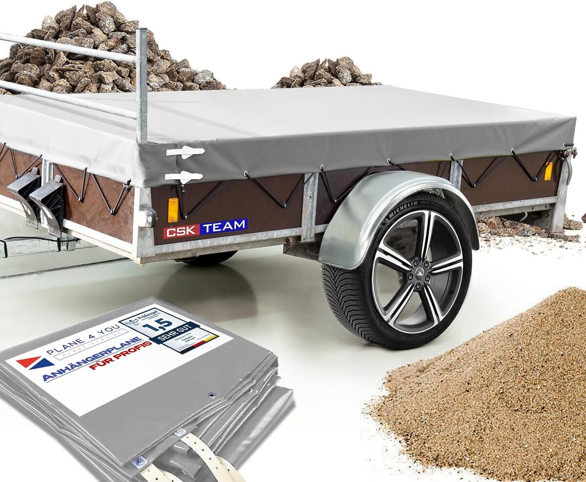 Test de la bâche plate Saris : protection sur mesure en PVC imperméable