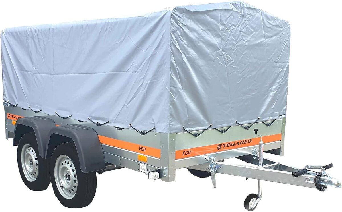 Test de la remorque Tema ECO2612/2 Kipp double essieu