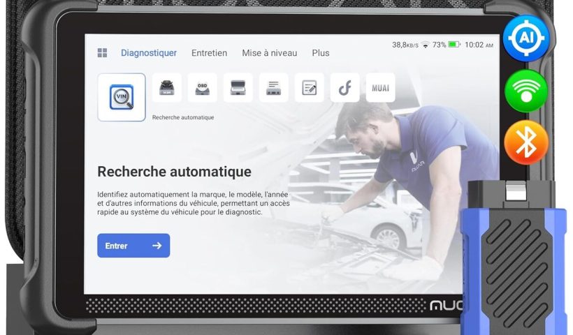 Test de la valise diagnostic auto mucar 892BT AI : efficacité et fonctionnalité multipliées