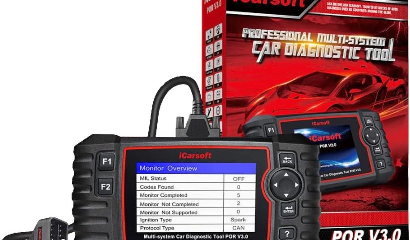 Test de la valise diagnostic iCarsoft POR V3.0 pour Porsche