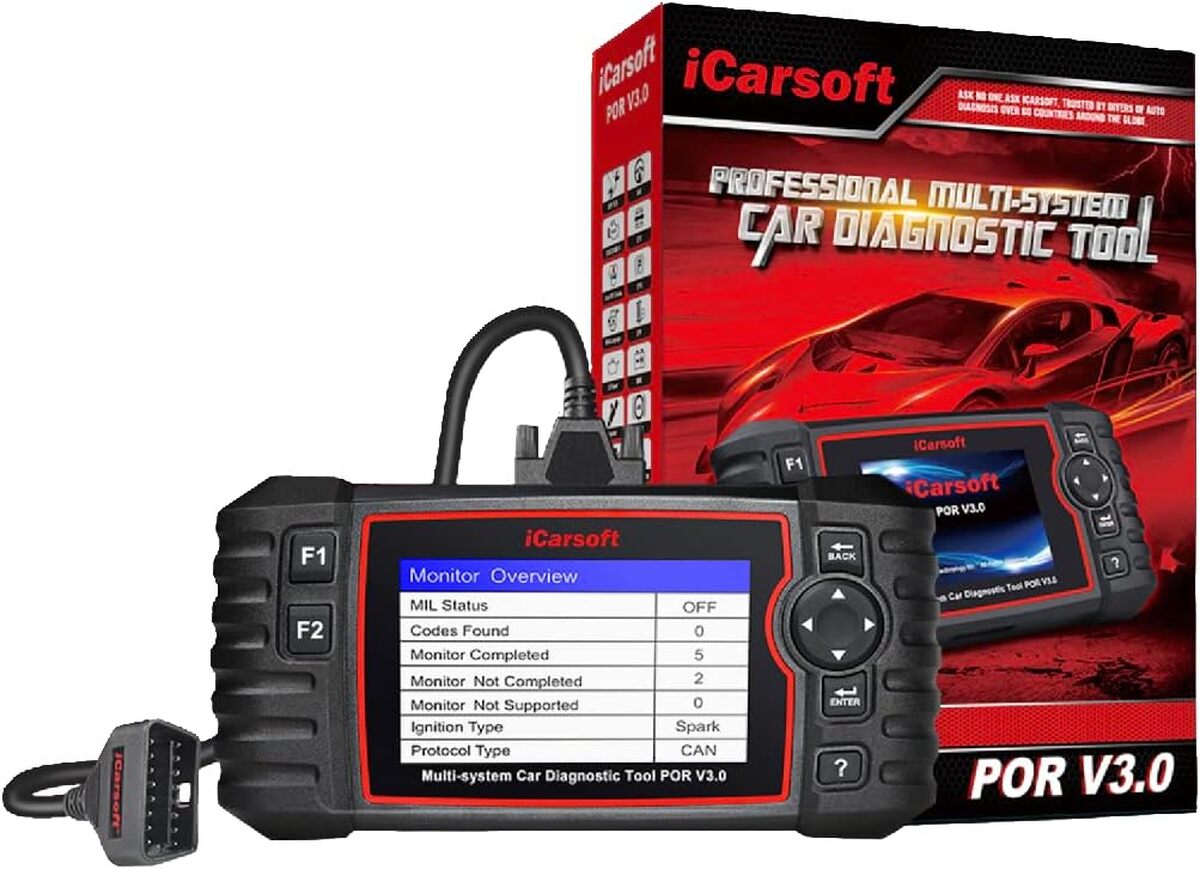Test de la valise diagnostic iCarsoft POR V3.0 pour Porsche