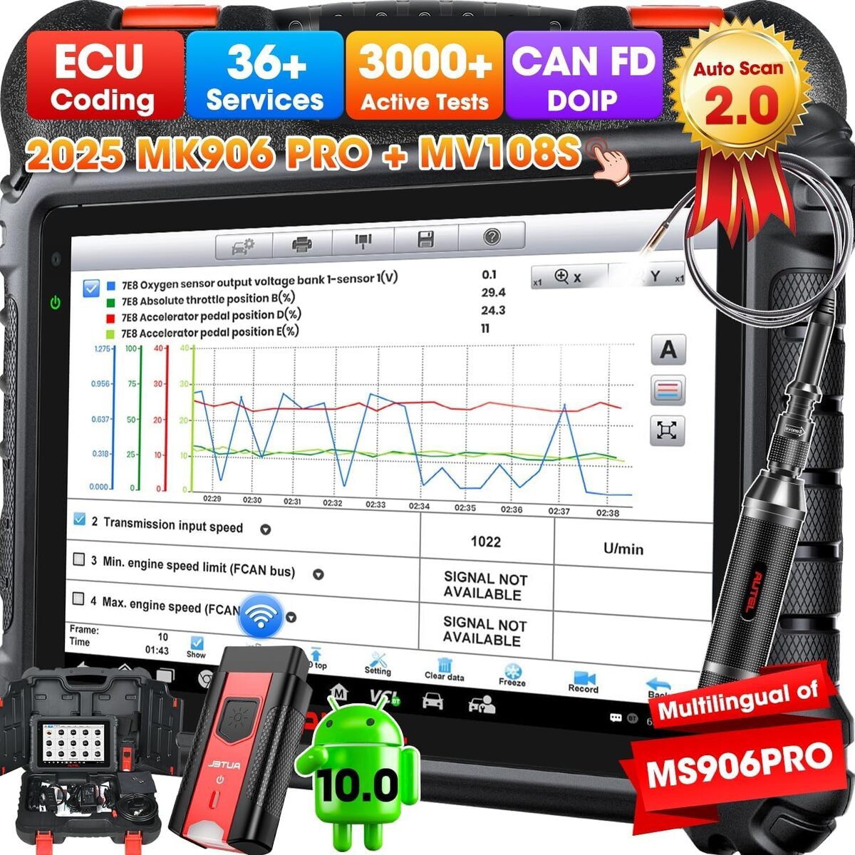 Test de l'outil diagnostic Auto Autel MaxiCOM MK906 Pro : un allié puissant pour vos réparations