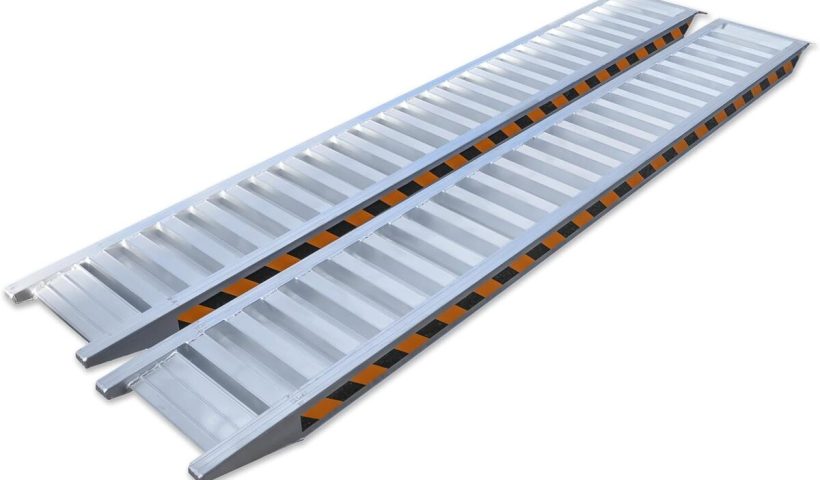 Test des rampes en aluminium 3.5 tonnes (250 cm)