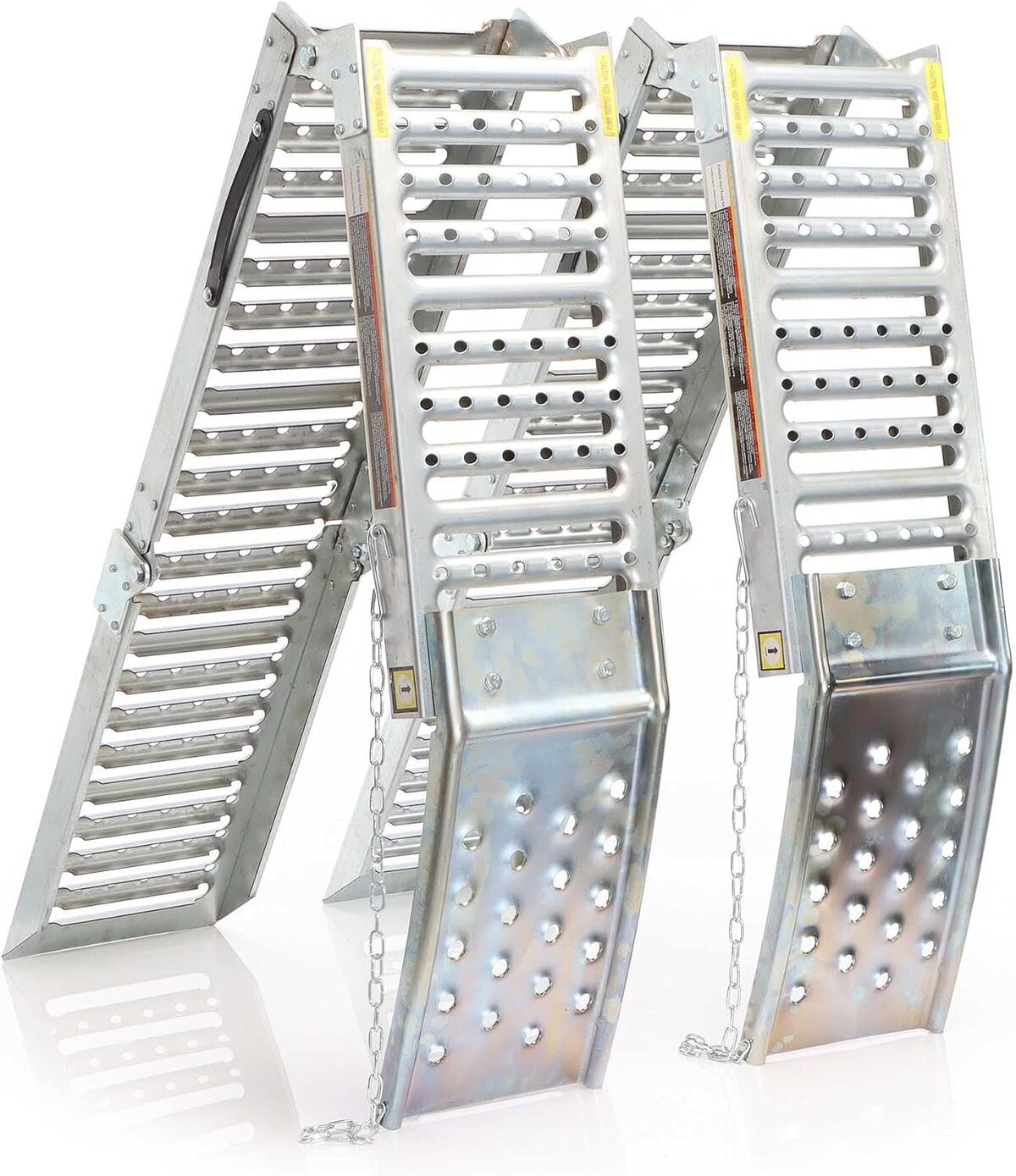 Test des rampes pliables Wiltec : capacité 1600 kg pour moto et ATV