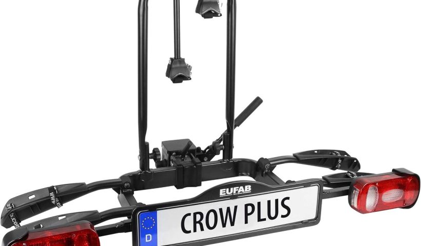 Test du porte-vélo extensible EUFAB Crow Plus 11582
