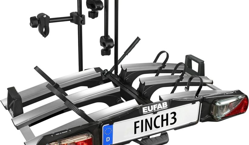 Test du porte-vélos Eufab Finch pour 3 vélos