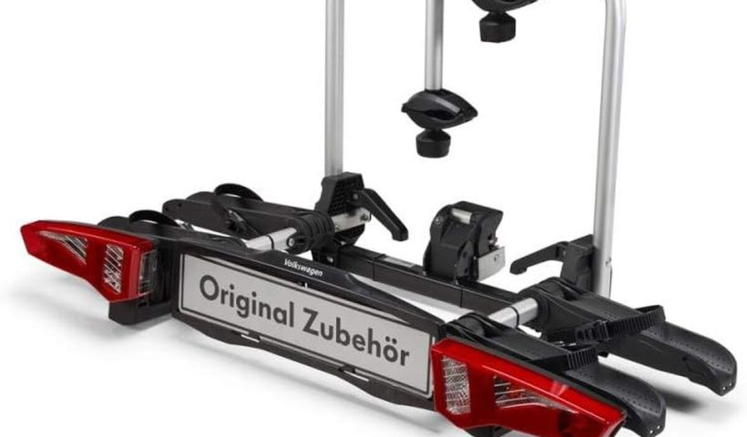 Test du porte-vélos pliable Volkswagen Basic