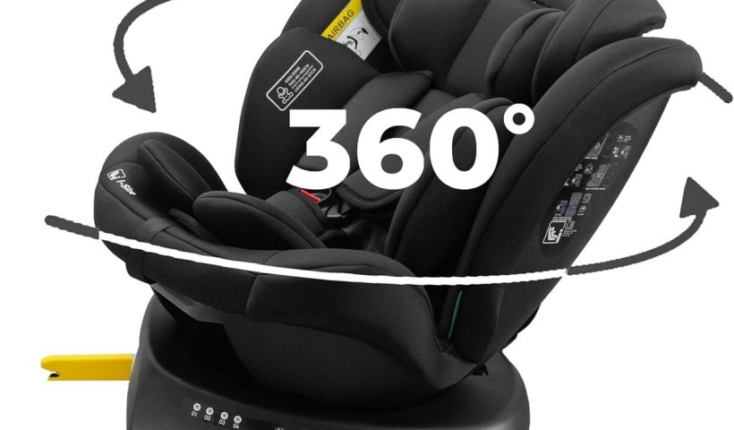 Test du siège auto bébé pivotant Isofix 360° : sécurité et adaptabilité