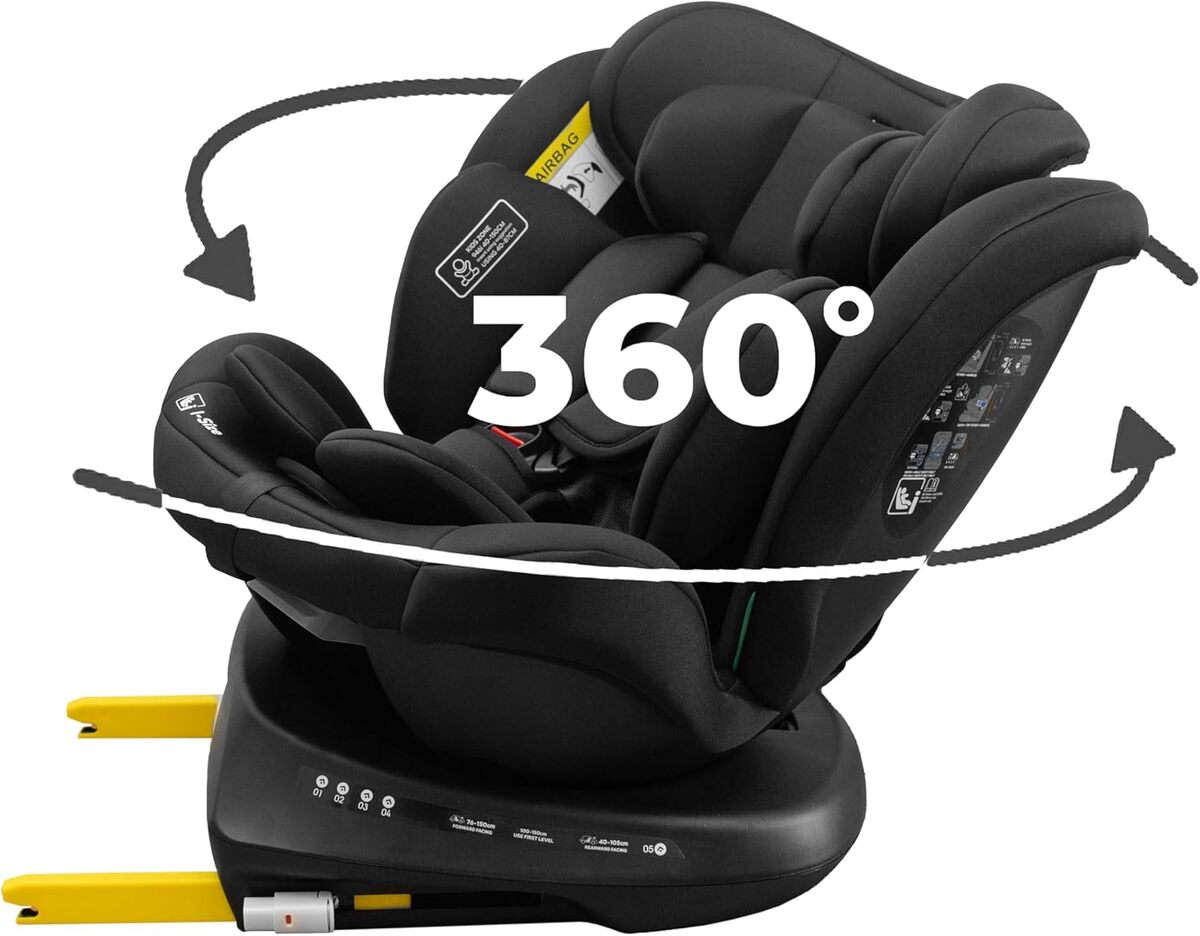 Test du siège auto bébé pivotant Isofix 360° : sécurité et adaptabilité