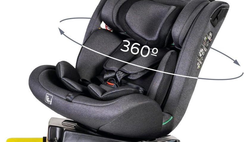 Test du siège auto MS BabyWorld CORFÚ pivotant 360º universel