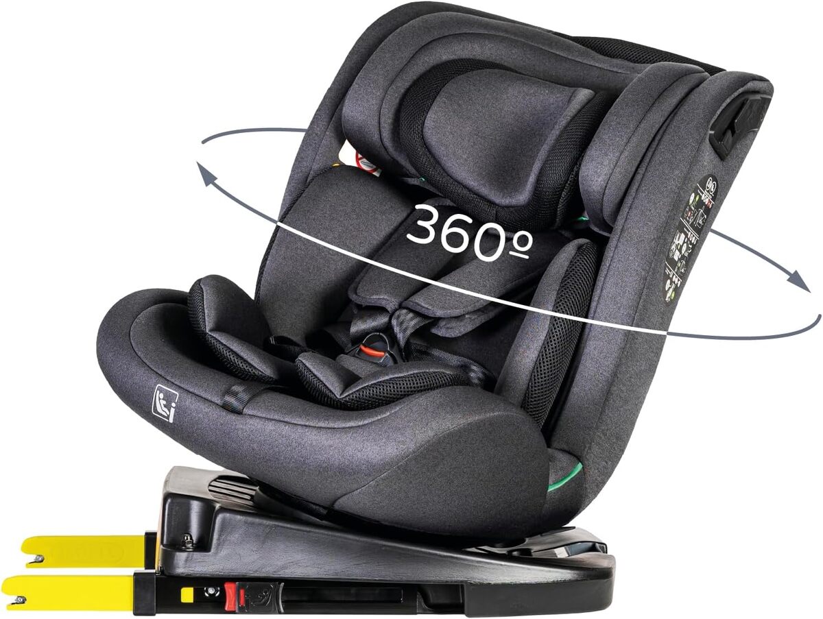 Test du siège auto MS BabyWorld CORFÚ pivotant 360º universel