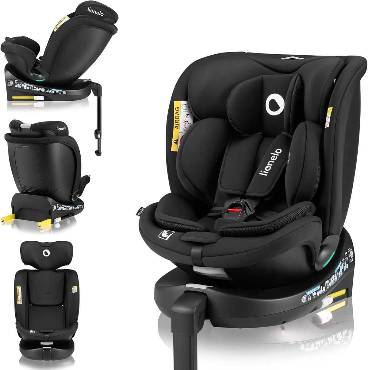 Test du siège auto pivotant Lionelo Navy i-Size 360° : sécurité et confort pour vos enfants