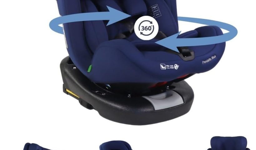 Test du siège auto pivotant Mobiclinic® Pandafix 360º
